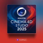 cinema 4d studio 2025 ui